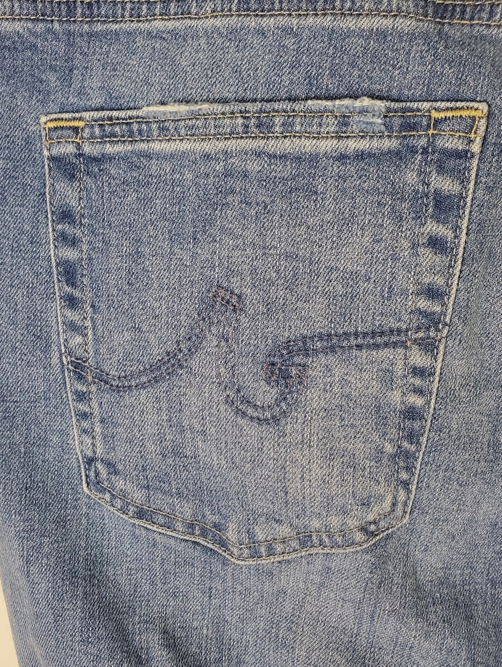 Ag Adriano Goldschmied Brinley Crop Mid Rise Straight Jean Womens Size 32 - Picture 5 of 16